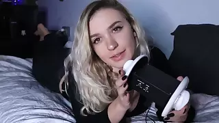 Rose-coloured ASMR Patreon Ear Licking, Feet, and Tongue Fluttering